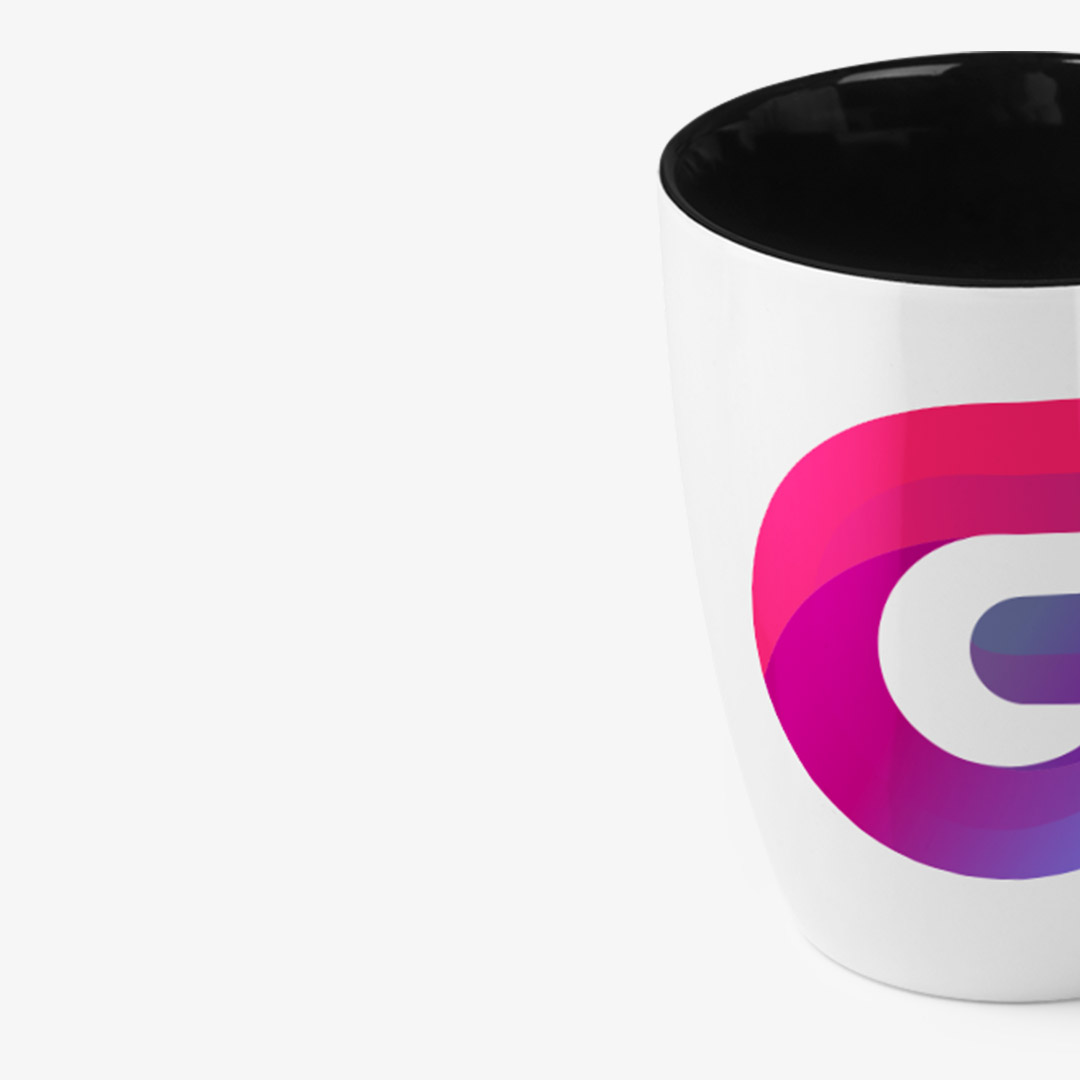 Light Mug with Logo - Imagen 2