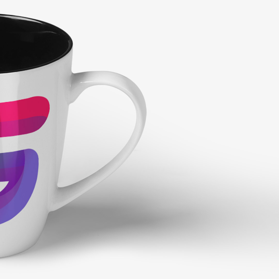 Light Mug with Logo - Imagen 3