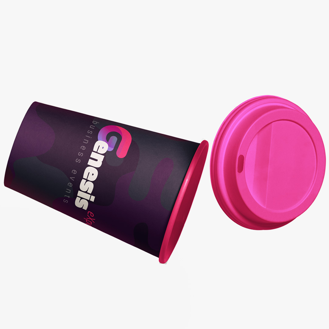 Dark Paper Coffe Cup - Imagen 2