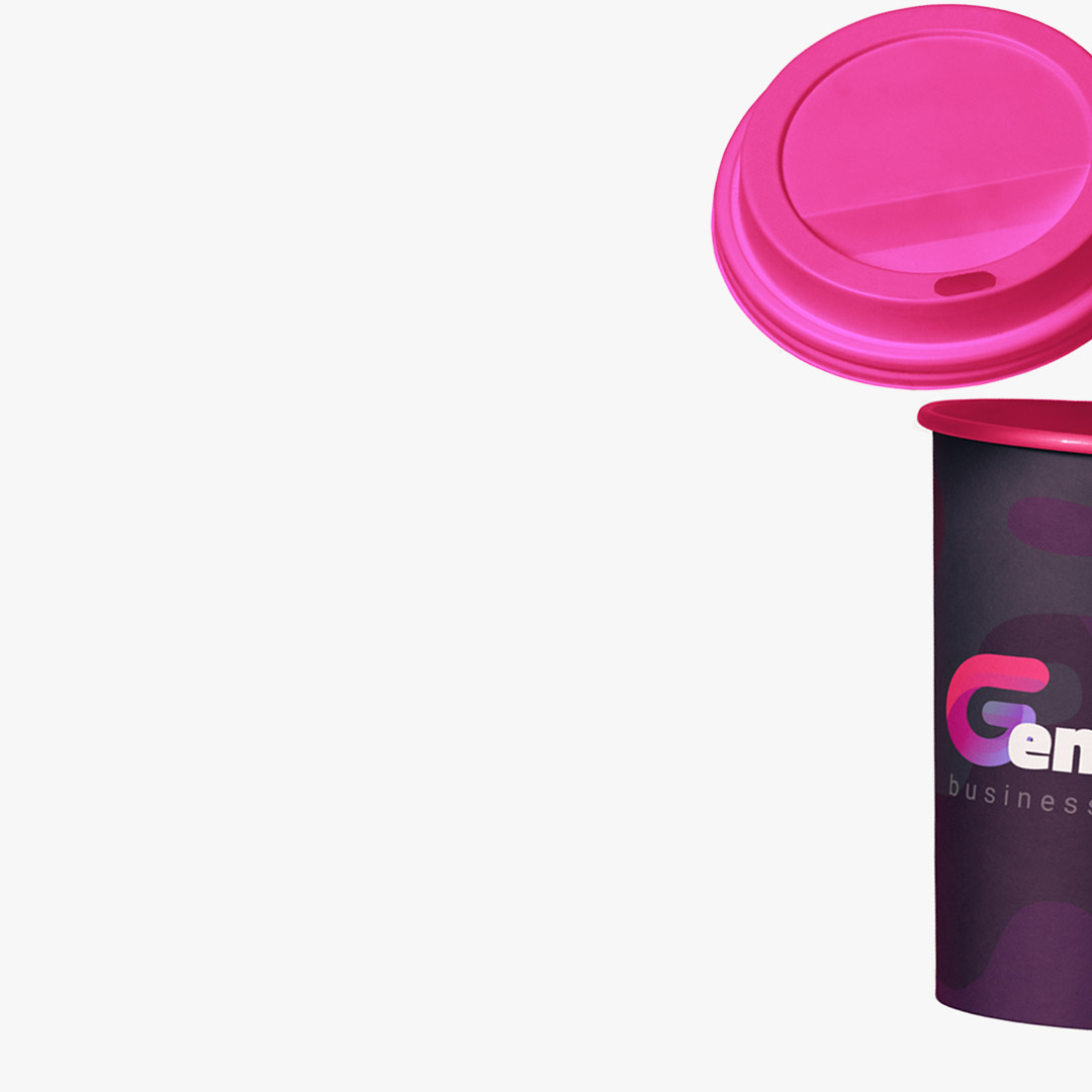 Dark Paper Coffe Cup - Imagen 3