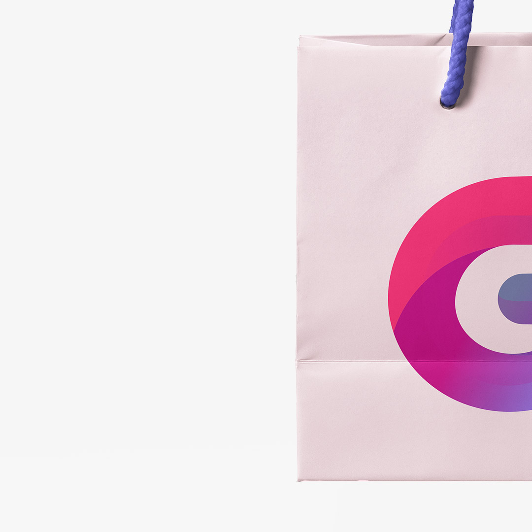 Paper Bag with  Big Logo - Imagen 2